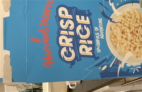 Rice crispies nutritional information