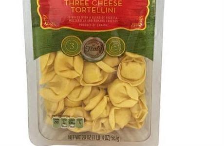 three cheese tortelloni nutritional information