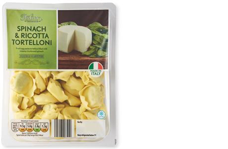 Spinach & Ricotta Tortelloni nutritional information