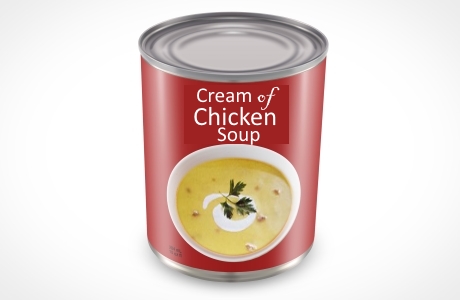 Cream of chicken soup - canned nutritional information