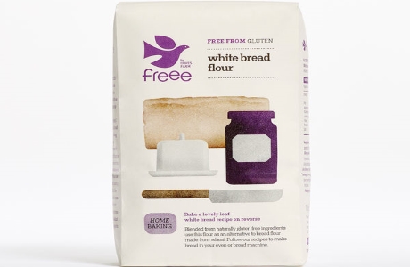 Doves gluten free white bread flour Nutrition Facts | Calories in Doves ...