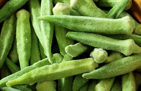 Okra frozen nutritional information