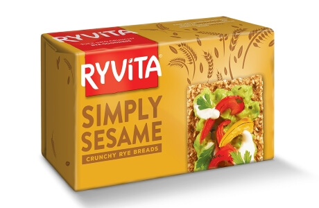 Ryvita simply sesame nutritional information