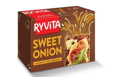 Ryvita sweet onion nutritional information