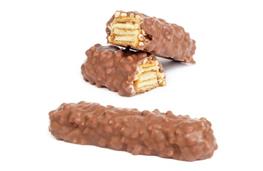 Chocolate bar with caramel and cereal - Lion bar style nutritional information