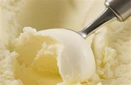 Ice cream vanilla - ordinary nutritional information