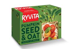 Ryvita pumpkin seed & oat nutritional information