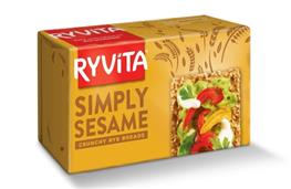 Ryvita simply sesame nutritional information