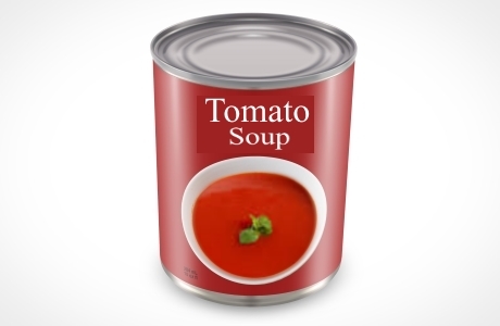 Tomato soup - tinned nutritional information