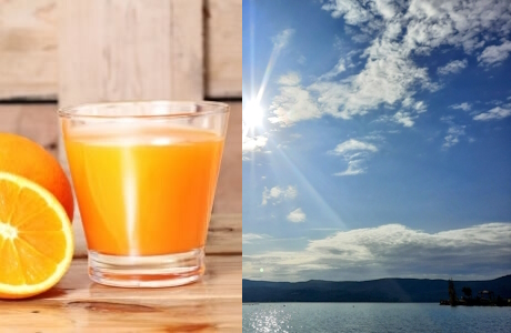 Orange juice and Sunshine recipe