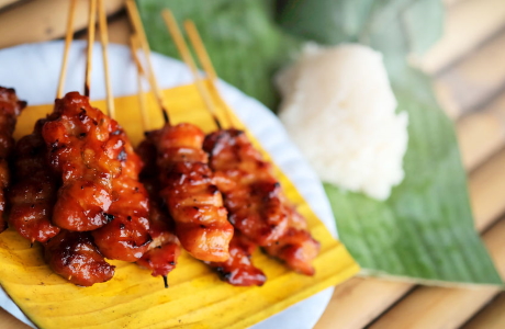 Thai pork skewers - Moo ping recipe