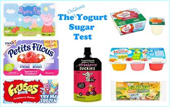 Children’s yogurt – How much added sugar? blog