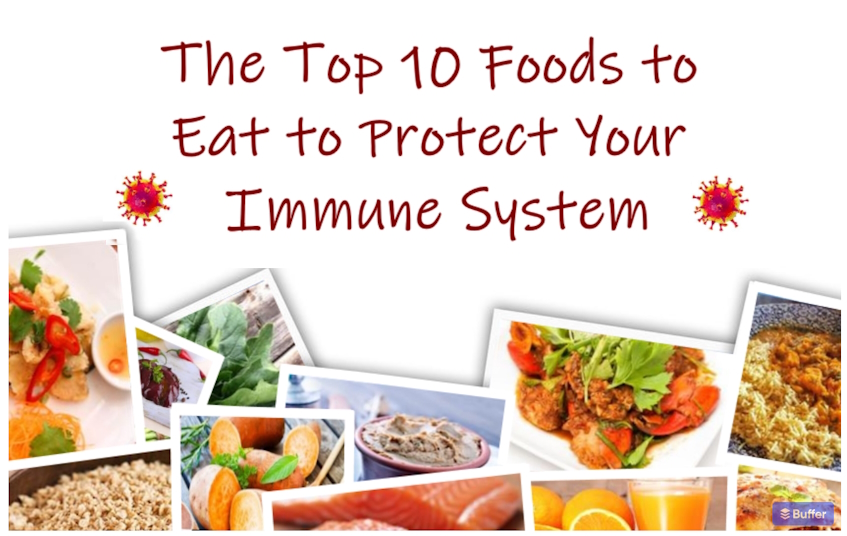 The Top 10 Foods to Eat to Protect Your Immune System 